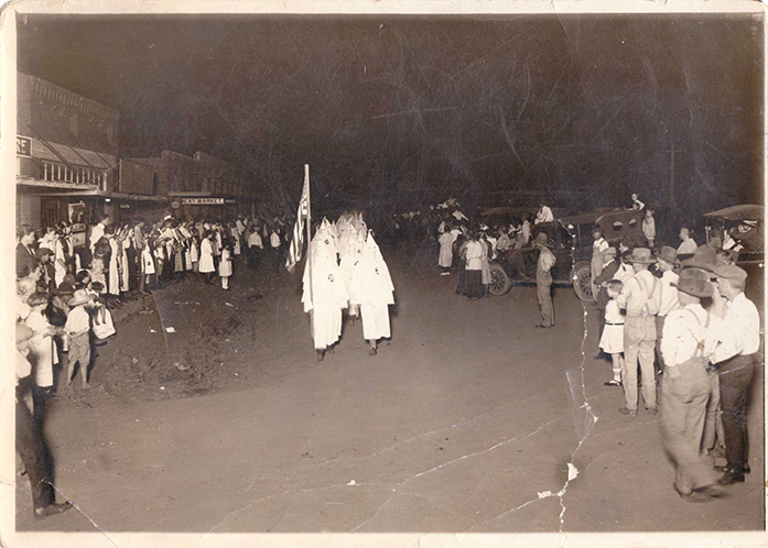 Klan march in Alex. They visited Bradley as well.