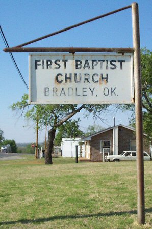 Bradley Church Sign