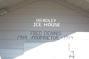 Bradley Icehouse closeup