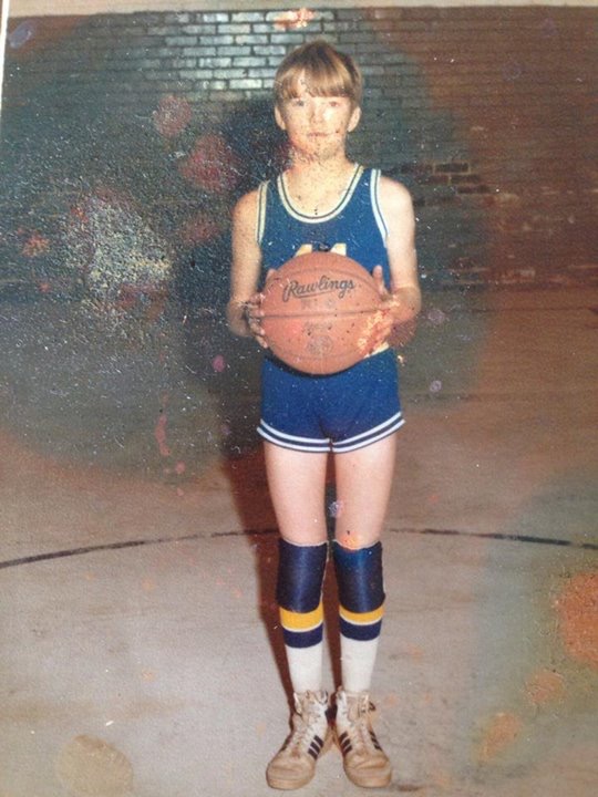 Unknown basketball player