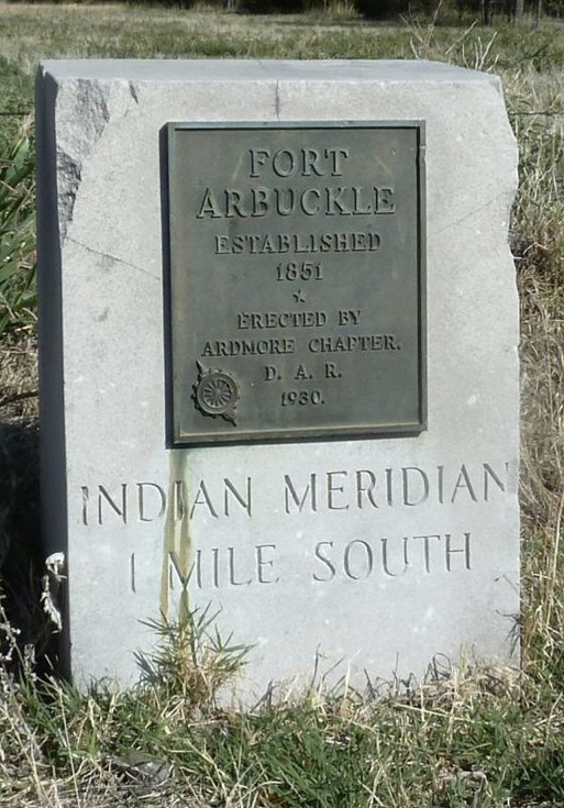 New Ft. Arbuckle Place Marker