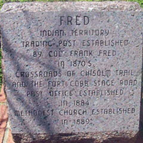 Old Fred Historical Marker